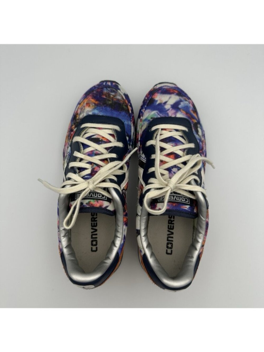Converse Cons Women’s Size 7.5 Blue White Lace Up Sneakers Shoes 552753C - Picture 7 of 10